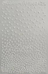 Filled With Numerous White Bubbles Abstract Oil Painting